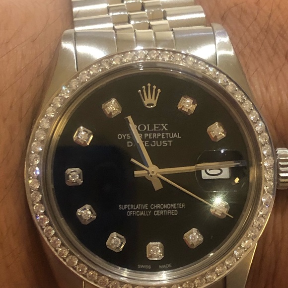 Rolex datejust Diamonds - Picture 3 of 8